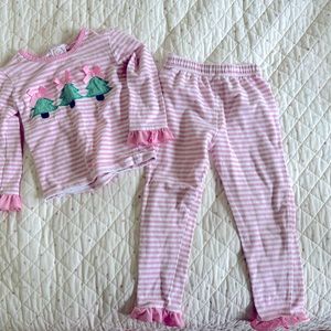 2T Cecil and Lou Christmas Pajama Set